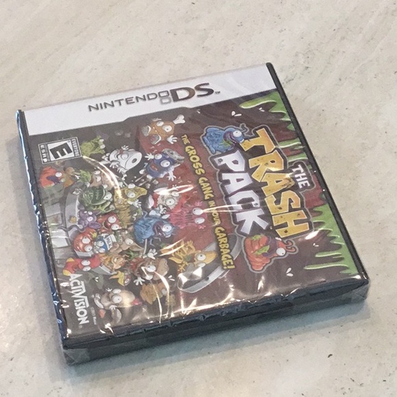 The Trash Pack Nintendo DS Game The Gross Gang In Your Garbage New Sealed - Picture 3 of 14